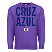 Purple deportivo cruz azul t shirt Premium Sweatshirt - ArtMosaic