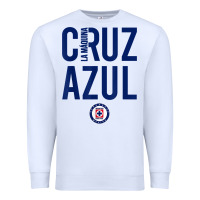 White deportivo cruz azul t shirt Premium Sweatshirt - ArtMosaic