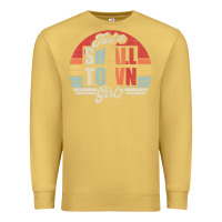 Antique Gold Limited Edition Retro Vintage Just A Small Town Girl Premium Sweatshirt - ArtMosaic