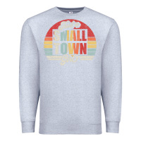Heather Grey Limited Edition Retro Vintage Just A Small Town Girl Premium Sweatshirt - ArtMosaic