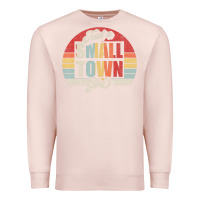 Pale Pink Limited Edition Retro Vintage Just A Small Town Girl Premium Sweatshirt - ArtMosaic