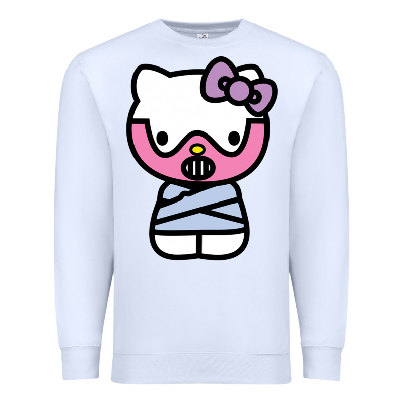 Hell Kitty Cute Devil Premium Sweatshirt by ArtMosaic | Teevron