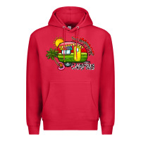 Cardinal summer camping Premium Hoodie - CowhideDigitalArt