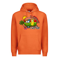 Carrot summer camping Premium Hoodie - CowhideDigitalArt