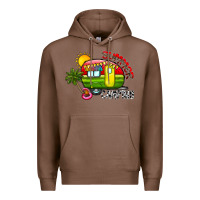 Chestnut summer camping Premium Hoodie - CowhideDigitalArt