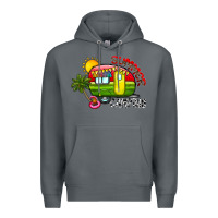 Rock summer camping Premium Hoodie - CowhideDigitalArt