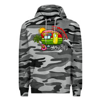 Slate Camo summer camping Premium Hoodie - CowhideDigitalArt