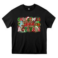 Black christmas spirit activate Heavy Core Tee - CowGirlArtShop