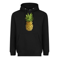Black pineapple Heavyweight Hoodie - JahusDesignShop