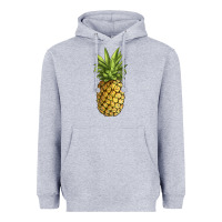 Heather Grey pineapple Heavyweight Hoodie - JahusDesignShop