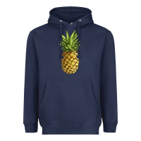 Navy pineapple Heavyweight Hoodie - JahusDesignShop