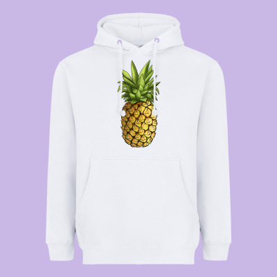 Pineapple Heavyweight Hoodie Designed By Jahusdesignshop