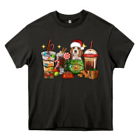 Asphalt Christmas coffee cups with Beagle Heavy Core Tee - RanaPortraitStore