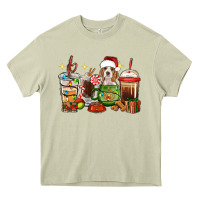 Mossy Christmas coffee cups with Beagle Heavy Core Tee - RanaPortraitStore