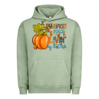 Pigment Oil Green Pumpkin spice and livin' my best life Urban Hoodie - RanaPortraitStore