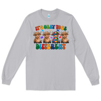 Moon Dust Its Okay To Be Different Long Sleeve Tee - CowhideDigitalArt
