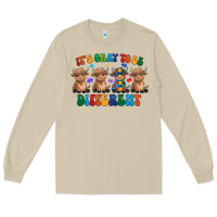 Mushroom Its Okay To Be Different Long Sleeve Tee - CowhideDigitalArt
