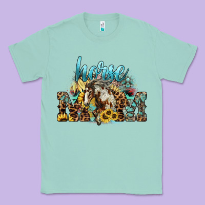 Horse Mom Mother's Day Classic Tee Designed By Howdyjamesfarm