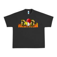 Pigment Black Baseball And Softball Dad Libbey Glass Urban Heavy Tee - BundleAndBundleShop