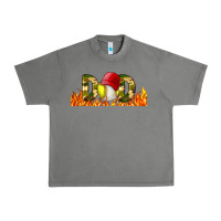 Tornado Baseball And Softball Dad Libbey Glass Urban Heavy Tee - BundleAndBundleShop