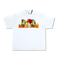 White Baseball And Softball Dad Libbey Glass Urban Heavy Tee - BundleAndBundleShop