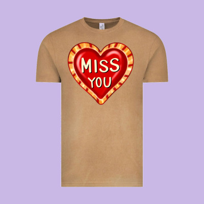 Valentine's Day Hearts 6 Vintage Tee Designed By Fadigitalartstudio