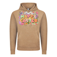 Vintage Coffee Happy Easter Vintage Hoodie - LillyAllenDesigns