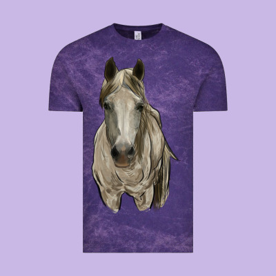 Horse Vintage Tee Designed By Ranaportraitstore
