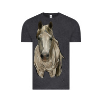 Vintage Black horse Vintage Tee - RanaPortraitStore