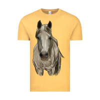 Vintage Mustard horse Vintage Tee - RanaPortraitStore