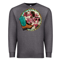 Charcoal Heather kick the dust up Premium Sweatshirt - JahusDesignShop