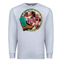 Heather Grey kick the dust up Premium Sweatshirt - JahusDesignShop