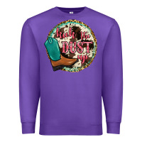 Purple kick the dust up Premium Sweatshirt - JahusDesignShop