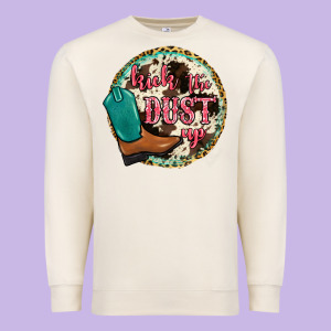 Kick The Dust Up Premium Sweatshirt Designed By Jahusdesignshop