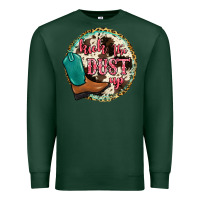 Sports Green kick the dust up Premium Sweatshirt - JahusDesignShop