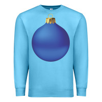 Ocean Blue christmas ornament 2 Premium Sweatshirt - artisFamous