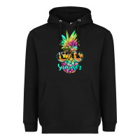 Black tie dye pineapple, summer Heavyweight Hoodie - JahusDesignShop