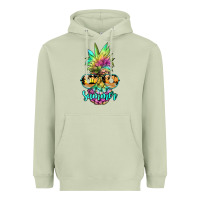 Matcha tie dye pineapple, summer Heavyweight Hoodie - JahusDesignShop