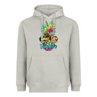 Moon Dust tie dye pineapple, summer Heavyweight Hoodie - JahusDesignShop