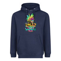Navy tie dye pineapple, summer Heavyweight Hoodie - JahusDesignShop