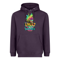 Plum tie dye pineapple, summer Heavyweight Hoodie - JahusDesignShop