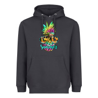 Smoke tie dye pineapple, summer Heavyweight Hoodie - JahusDesignShop
