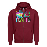 Burgundy let's get loaded Zipper Hoodie - JahusDesignShop