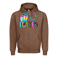 Chestnut let's get loaded Zipper Hoodie - JahusDesignShop
