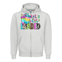 Dove Grey let's get loaded Zipper Hoodie - JahusDesignShop