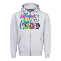Heather Grey let's get loaded Zipper Hoodie - JahusDesignShop