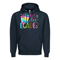 Navy let's get loaded Zipper Hoodie - JahusDesignShop