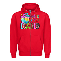 Red let's get loaded Zipper Hoodie - JahusDesignShop