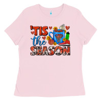 Tis The Season  Basketball Coffee Mug Ladies Tee | Teevron