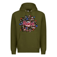Army Green merica Premium Hoodie - SublimationCraftShop